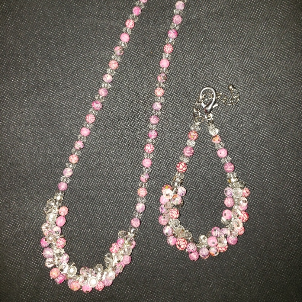 Necklace and Bracelet Set